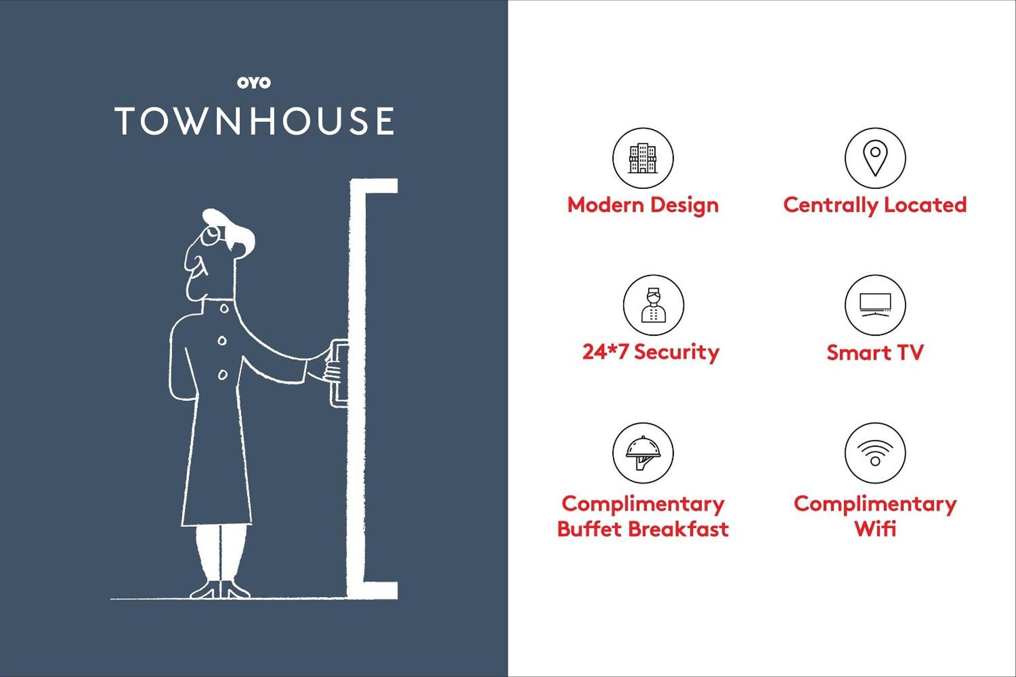 Townhouse S Continental Hyderabad Exterior foto